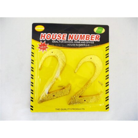 Familymaid Plastic House Number 2 Piece 43641